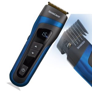 Акумуляторна машинка для стрижки з насадками